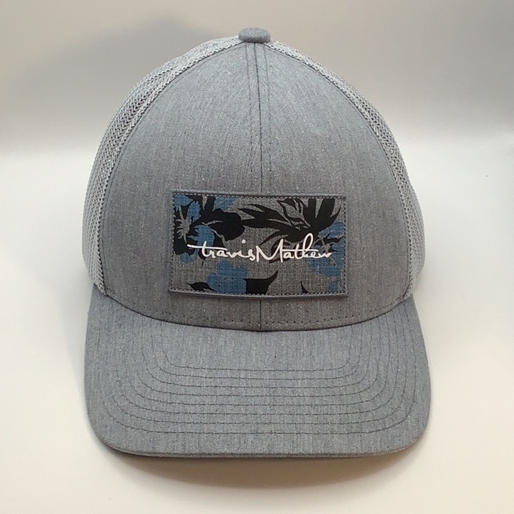 Travis Mathew Gray Hat | Small Medium| FlexFit 110 |